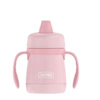 Taza Infantil Antiderrame con Asas y Boquilla de Silicona-10161435