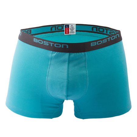 Pack X 3 Boxer Corto Rib Licrado Boston Turquesa PACK X 3 BOXER CORTO BOSTON