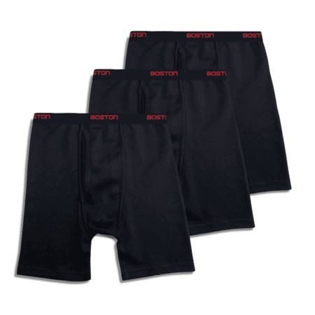 Pack X 3 Boxer Bicishort En Tejido Rib Boston Marino PACK X 3 BOXER BICISHORT BOSTON