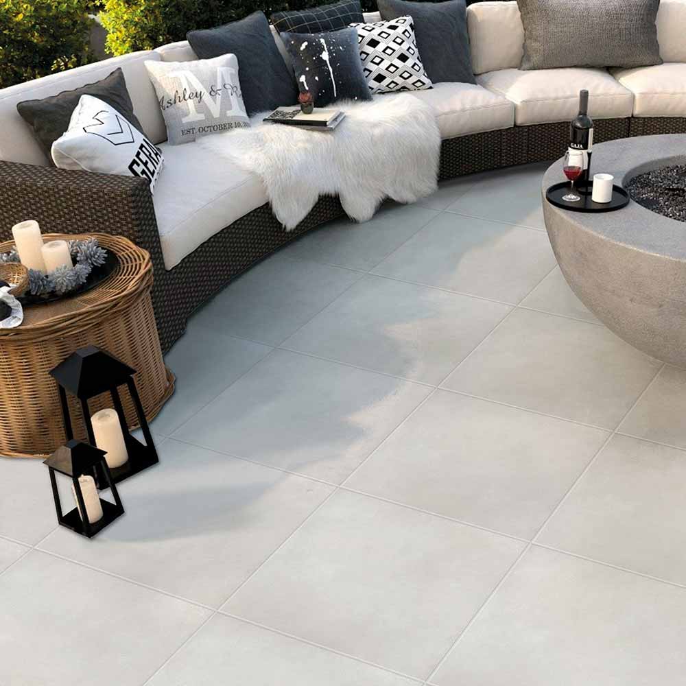 Piso Cerámico Cementicio Habana Gris 45x45cm 2.23m2 Celima