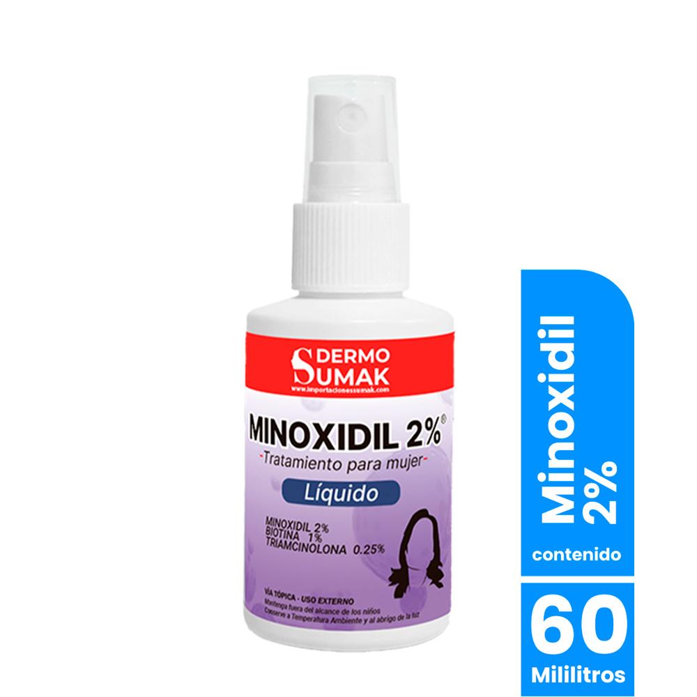 Loción Minoxidil Mujer 2% - Dermo Sumak
