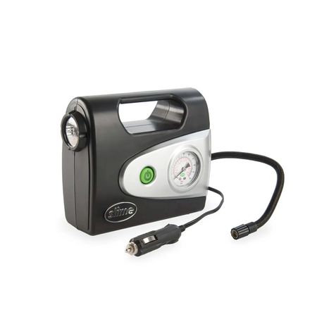 Compresor para neumaticos 100 PSI con linterna Slime