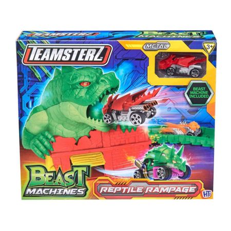 Set De Juego Teamsterz Beast Machines Desastre Reptil