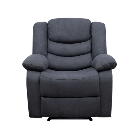 Sillón Reclinable eléctrico 1 Cuerpo  Gianluca Gris