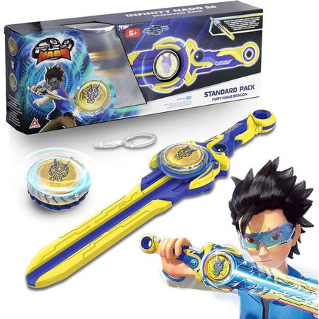 Lanzador Espada De Trompo Infinity Nado Fury Dragon