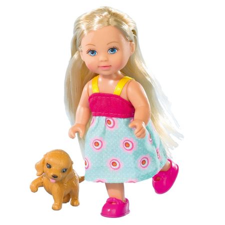 Muñeca 3D Evi Love Amiga De Mascotas Perro