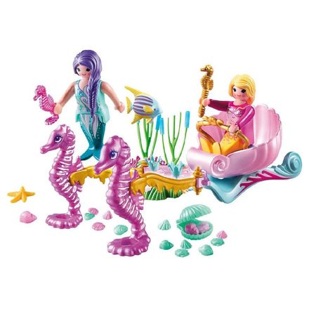 Playmobil Carruaje Caballitos De Mar