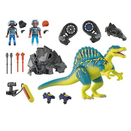 Set De Juego Playmobil Spinosaurus Doble Defensa