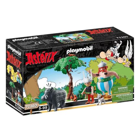 Set De Juego Playmobil Asterix: Caza Del Jabalí
