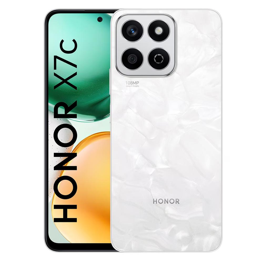 Celular HONOR X7C 8GB+256GB Moonlight White