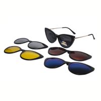 Lentes De Sol Unisex 5Cambios 2353A Suntime 1028297