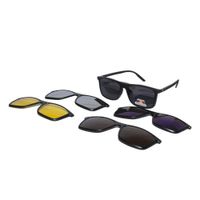 Lentes De Sol Descanso Unisex 5Cambios 2299A Suntime 1028290