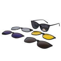 Lentes De Sol Unisex 5Cambios 2340A Suntime 1028295