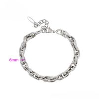 Pulsera Cubana Plateada   Dorada  para Mujer