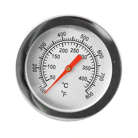 Termometro Acero Inoxidable Para empotrar en Horno