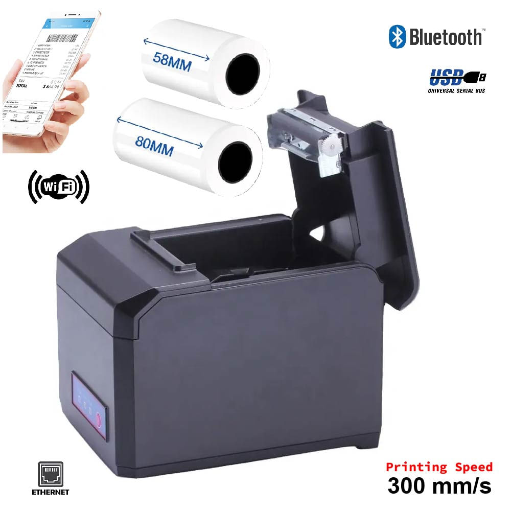 Impresora Termica Ticket 80mm con Bluetooth Wifi USB y LAN  HOIN
