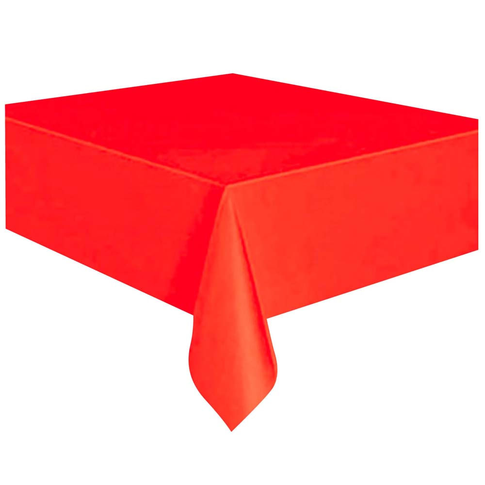 Mantel sólido rojo OLEGO x1 unidad