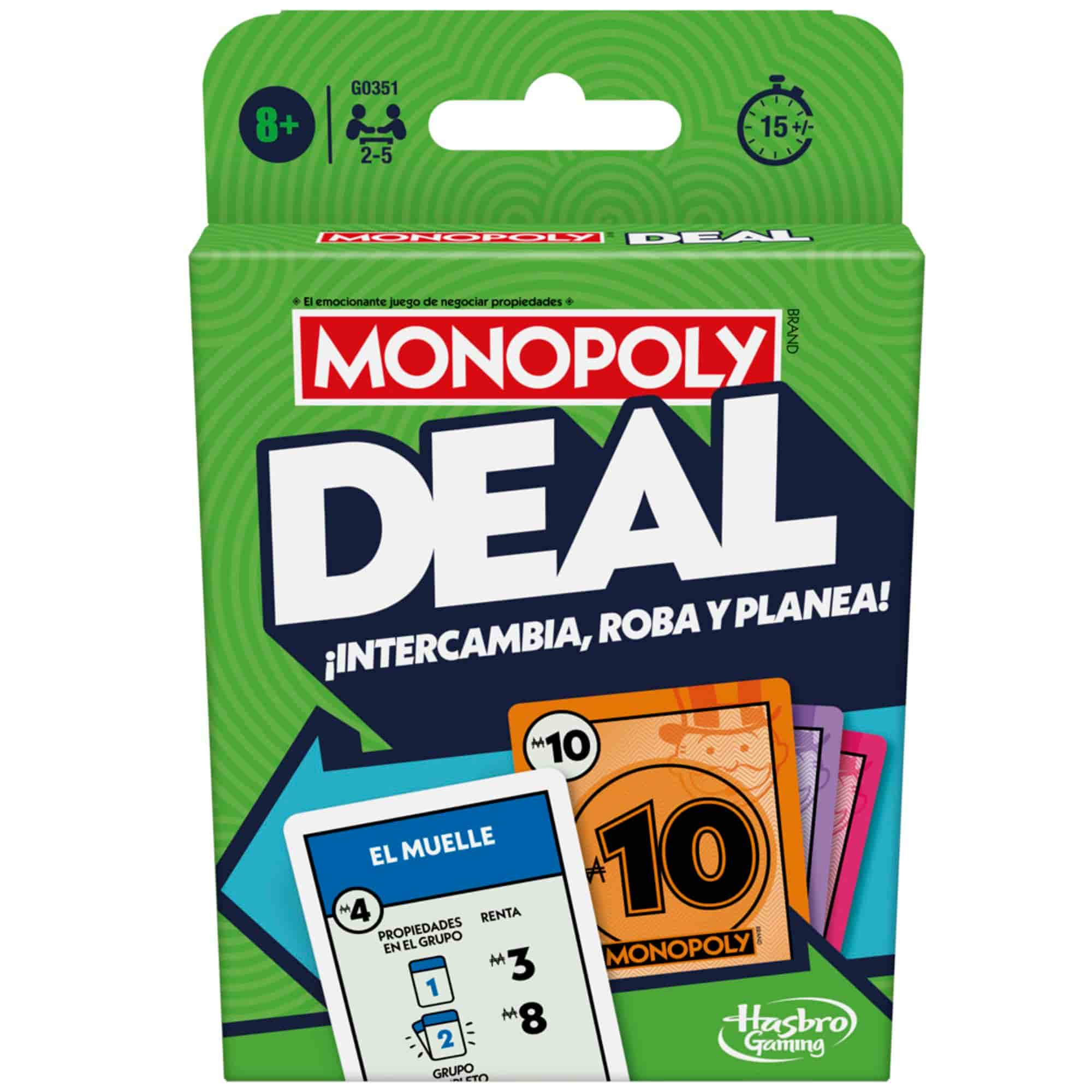 Juego de Mesa MONOPOLY Deal Refresh