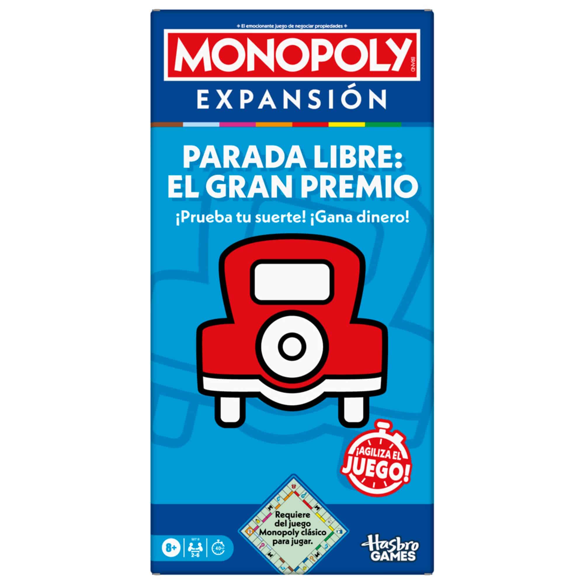 Juego de Mesa MONOPOLY Free Parking Jack