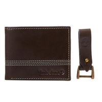 Billetera Bifold de Cuero Timberland con Llavero