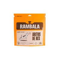 Alimento para Perro RAMBALA Snack Aritos de Res Doypack 5un