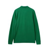 Polo Camisero Manga Larga Verde Perico XL