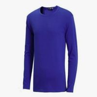 Polo Cuello Redondo Manga Larga Azulino S