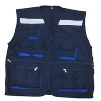 Chaleco De Drill Tipo Panoply Azul XL