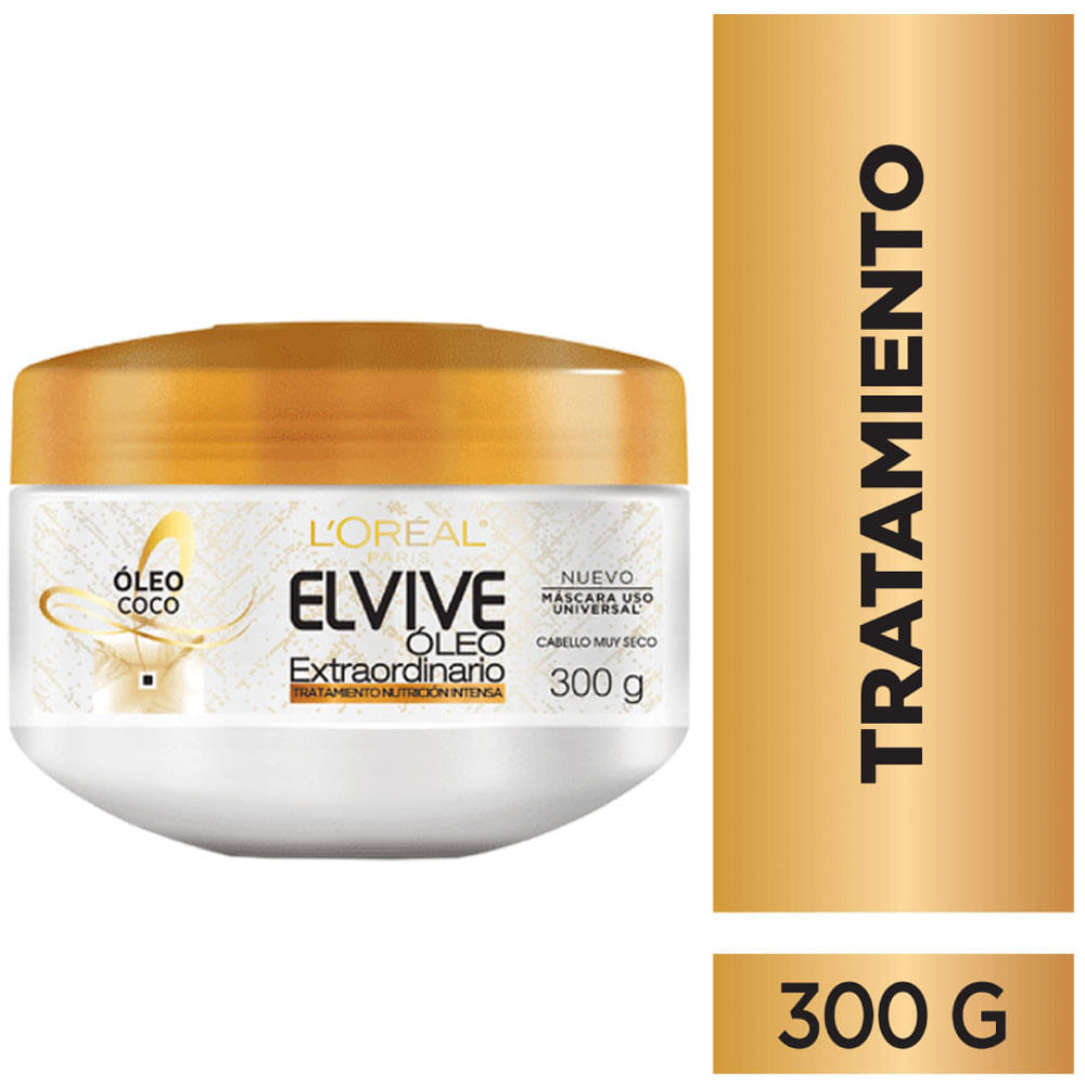 Mascarilla de Tratamiento ELVIVE Óleo Coco Cabello Muy