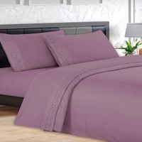 Set de Sabanas Queen Casatex 100% algodón de 4 Piezas V - 1