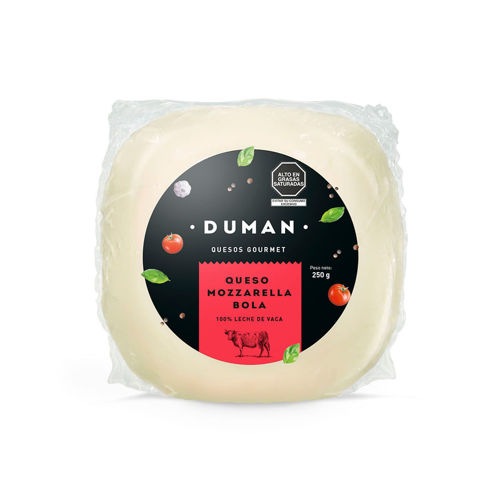 Queso Mozzarella en Bola DUMAN Paquete 240g