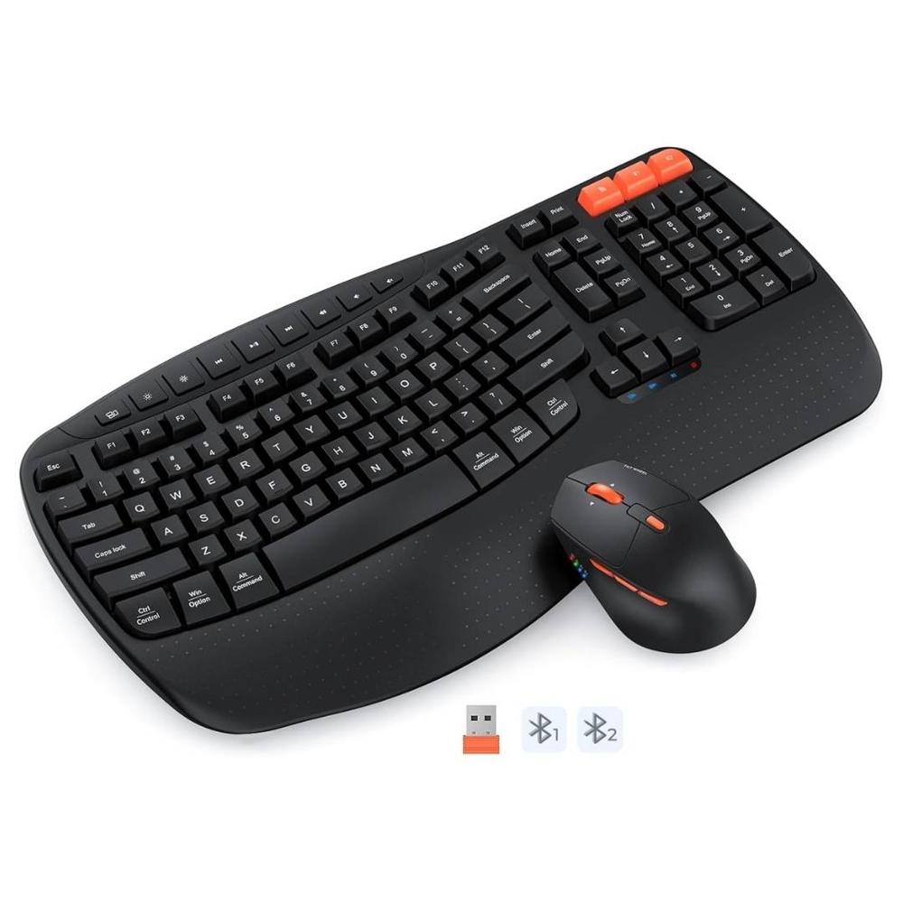 Combo Teclado con Mouse RecargableMEETION Director D