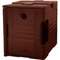 Cooler Marrón Gastronorm Portador Isotérmico 1 Puerta Frontal Alimentos