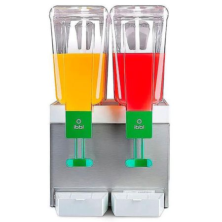 Refresquera De 2 Tolvas De 15 Litros X 2 IBBL