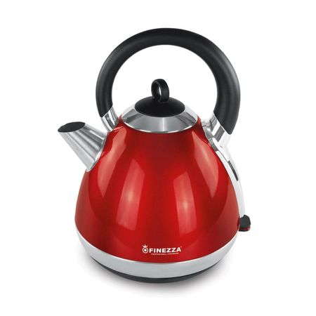 Hervidor Eléctrico Finezza FZ-632T 2.0 Litros con Base Giratoria y Acero Cromado