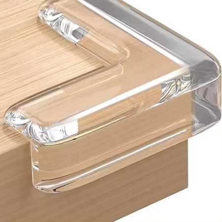 Protector de Esquinas Blister x 4 Pzs Generico Transparente en L
