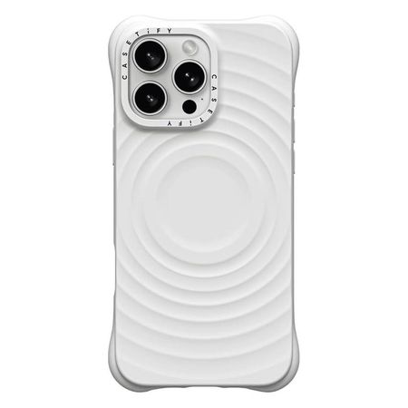 Carcasa Casetify iPhone 16 Pro Max Blanco Ripple Case - White/ Apple iPhone 16 Pro Max