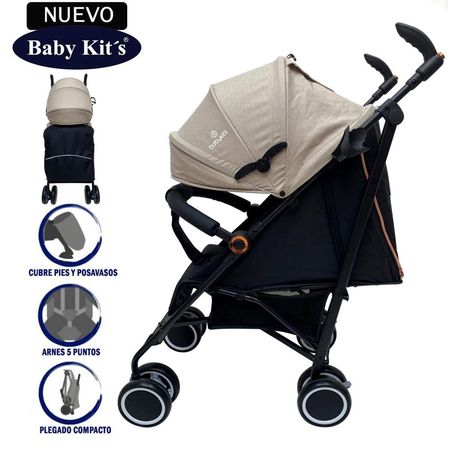 Coche Bastón Baby Kits fiesta 5249 Beige