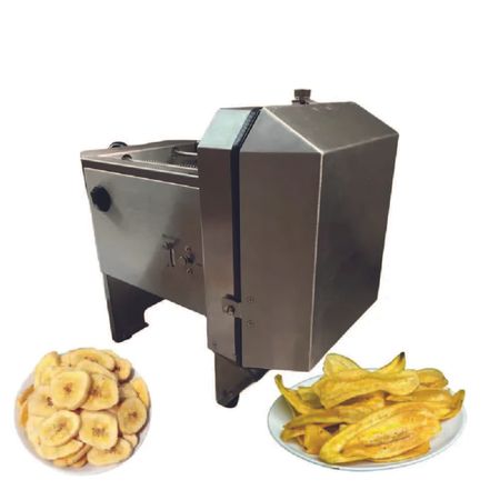 Cortadora Electrrica y Manual para Rebanado de Platanos