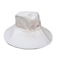 Sombrero Relajado de Algodon Calvin Klein Beige