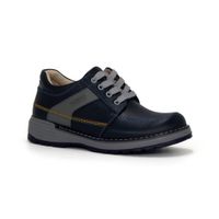 Zapatos De Cuero Niño Par&ss Kids PT24Q4-312 Azul