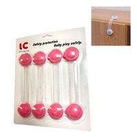 Seguro Cajonero Pack x 8 Unds Rosa