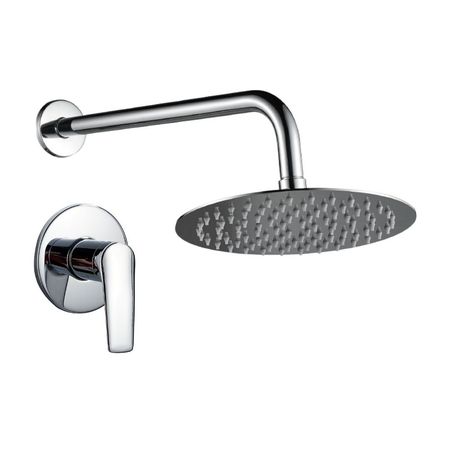 Mezcladora de Ducha Monocomando con Salida Orange Montecarlo Cromado