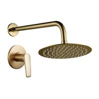 Mezcladora de Ducha Orange Montecarlo Brush Gold