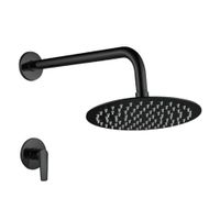Mezcladora de Ducha Monocomando Orange Modelo 5371PLBMB Negro Mate