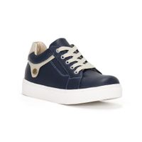 Zapatos De Cuero Niño Par&ss Kids PT24Q4-305 Azul