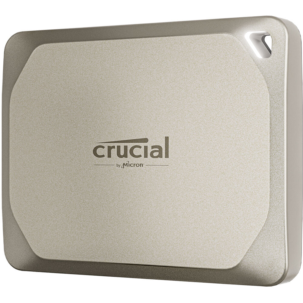 Crucial 2TB X9 Pro SSD Portátil USB 3.2 Gen 2 Optimizado para Mac - Resistente al Agua y al Polvo, V