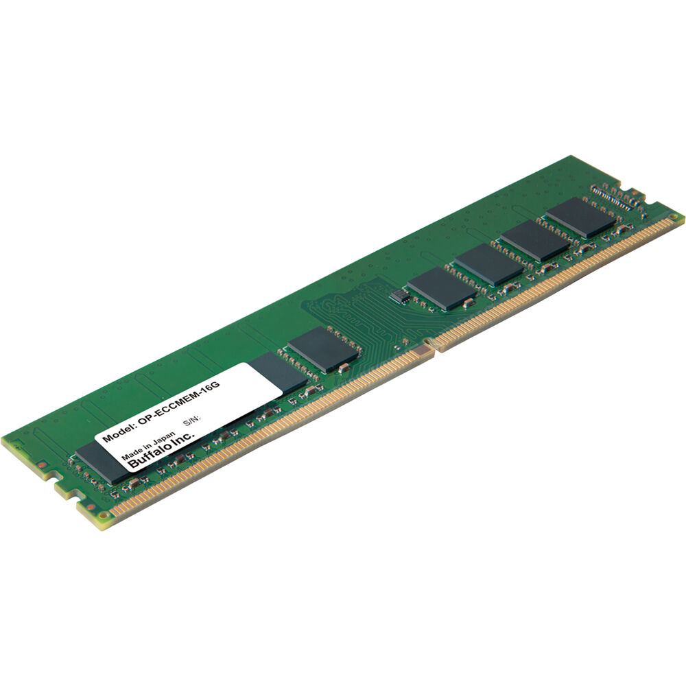 Módulo de Memoria de Reemplazo Buffalo 16GB DDR4 (1 x 16GB) para TeraStation 71210RH, ECC, Formato D
