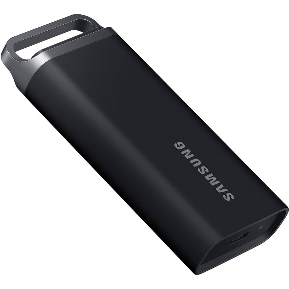 Samsung SSD Portátil T5 EVO 2TB - USB 3.2 Gen 1, 460 MB/s, Cifrado AES 256-Bit, Diseño de Goma, Ganc