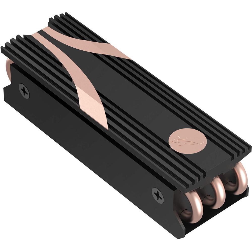 Sabrent M.2 2280 SSD Rocket Heatsink (Negro) - Disipador de Calor para Unidades de Estado Sólido M.2